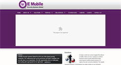 Desktop Screenshot of emobilesecurity.com